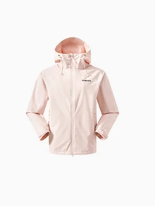 CAMEL CROWN Jaket Outdoor Wanita Lapisan Tunggal Hard Shell, Nyaman, Tahan Air, Ringan, Cocok untuk Hiking dan Pendakian Gunung di Musim Semi - Bubuk kembang api - View 5