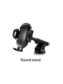 Multifunctional Suction Cup Car Phone Holder, Telescopic Navigation Mount, Shockproof & Anti-Slip, Ultra-Stable, Easy Installation & Portable, Suitable For Car And Desktop, Compatible With All Phone Models, Multiple Styles Available, Essential Gift For Driving Enthusiasts, Car Accessories, Smartphone Holder - Black B - View 12