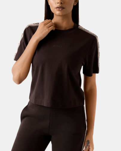 GUESS V3RI08 I3Z14 Camisetas Manga corta Mujer Marrón