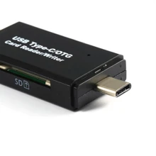 BIYETIMI USB C SD Card Reader Adapter, Type C Micro SD TF Card Reader Adapter, 3-In-1 USB C To USB Camera Memory Card Reader Adapter - View 6