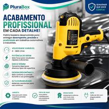 Politriz Lixadeira Automotiva Profissional 127V Máquina de Polir Multiuso Automotivo Carro Moto resistente Profissional - 127V - Visão 4
