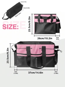 Large Capacity Outdoor Storage Bag, Camping Organizer Bag, Cleaning Tool Storage Bag, Multi-Function Storage Bag, Crossbody Handheld Portable Cleaning Tool Waist Bag, Outdoor Miscellaneous Storage Bag - Multicolor - View 11