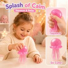 Children's Ocean Theme Cognitive Toys, Multi-Color Transparent Shapes, Fun Tactile Interactive Design, Suitable For Birthday Gifts, Classroom Rewards, Party Favors - Multicolor - View 6