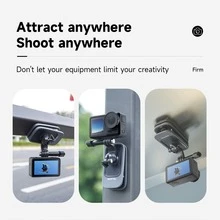 TELESIN 磁吸背包夾，適用 GoPro Hero、 Action 360 度旋轉肩帶磁吸支架，適用 Insta360 Ace Pro 2、X5、X4、X3、 Nano Action 6、5 Pro、4、3 Pocket 3 - 查看 9