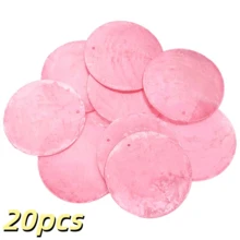 10/20pcs 50mm Colorful Flat Round Shell Coin Pendant Beads With 2 Holes, Suitable For Jewelry Making, Fashion Wind Chimes, Wreath DIY Handmade Home Decor - Shell Discs - View 20