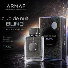 ARMAF Club De Nuit BLING Eau De Parfum 100ML Luxury Unisex Long Lasting Perfume Premium Fragrance Gift - Woody & Earthy - View 1