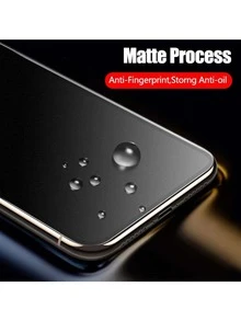 CASECOPS 3片裝磨砂防窺螢幕保護貼，適用於 iPhone 17/17 Air/17 Pro/17 Pro Max/16/16 Plus/16 Pro/16 Pro Max/15/15 Plus/15 Pro/15 Pro Max/14/13/12/11/Xs Max/Xr，相容手機殼，生日禮物，適合家人與朋友的防窺螢幕保護貼 - 3件 - 查看 5