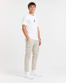 Nike Jordan Air Jordan Jumpman Jumpman Logo印]花套頭圓領短袖T卹 - 白色 - 查看 7