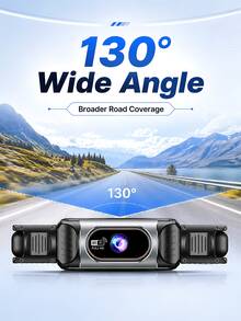 4-Channel 360° Dash Cam, Front/Rear/Left/Right View, 3.16" Screen, Built-In Night Vision, Sensitive Motion Detection Recording, Parking Monitoring, Reverse Assist,  - Dash Cam - View 11