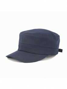 Gorra de béisbol con cordón y patrón de gofre para mujer, sombrero de sol de moda para protección solar en playa y viajes, adecuado para primavera & verano - tapa plana - Ver 15