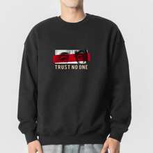 [Envío en 24h desde DE/FR/ES]Pegatinas de transferencia termoadhesivas únicas "Trust No One", para personalizar ropa, camisetas, mascarillas, jeans, mochilas, un toque de estilo para tu apar - A - Ver 4