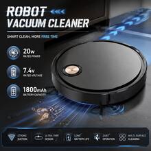 Robot Penyedot Debu Pintar P8 untuk Rumah, Daya Hisap Kuat 20W untuk Menghilangkan Debu dan Rambut, Baterai Tahan Lama 1800mAh dengan Banyak Penggunaan per Pengisian Daya, Pengisian Daya Portabel USB Kompatibel dengan Sebagian Besar Stopkontak, Pengoperasian Kontrol Jarak Jauh Sederhana Cocok untuk Semua Usia, Aksesoris Lengkap Siap Digunakan Langsung dari Kotak - MultiWarna - View 13