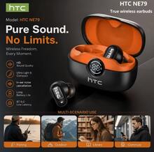 HTC NE79 MINI True Wireless In-Ear Earbuds, Noise Cancelling, Color Block Fashion Style, Lightweight Compact Zero Pressure Fit, Long Battery Life, Suitable For Sports And Gaming, Premium Sound Quality Experience - View 5