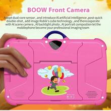 yesido 4GB RAM + 64GB ROM / 7-Inch Tablet / Quad-Core 1.3GHz / Android 13 MTK8321 / 1280x800 HD IPS Screen / 2MP+5MP Camera / 4000mAh Battery / WiFi, Parental Control, Education, Games / ABS Plastic + Silicone, Educational Tablet - Blue - View 6