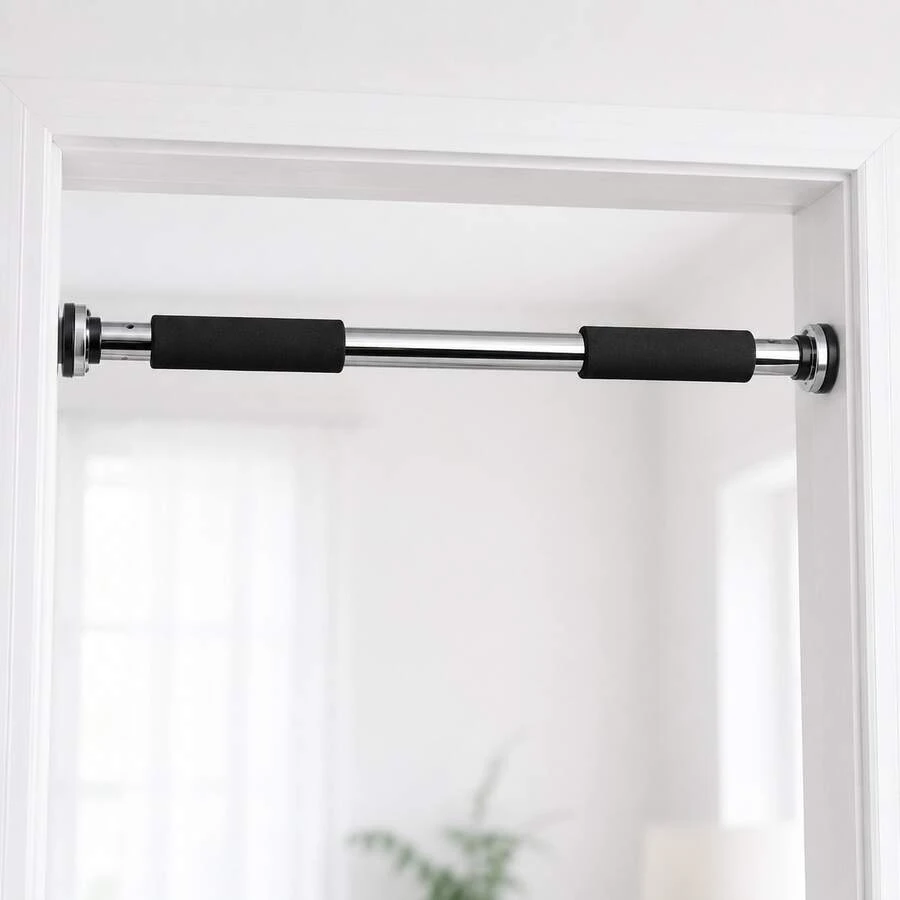 Barra Fixa De Porta Ajustável Para Treino Em Casa