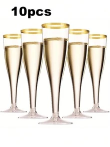 1/6/12入 桃紅香檳杯、派對杯與聖誕主題甜點杯，適合布丁、慕斯與冰淇淋，輕巧且具節慶感，適合婚禮、派對、生日及畢業典禮 - 查看 18