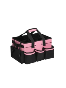 Large Capacity Outdoor Storage Bag, Camping Organizer Bag, Cleaning Tool Storage Bag, Multi-Function Storage Bag, Crossbody Handheld Portable Cleaning Tool Waist Bag, Outdoor Miscellaneous Storage Bag - Multicolor - View 12