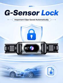 4-Channel 360° Dash Cam, Front/Rear/Left/Right View, 3.16" Screen, Built-In Night Vision, Sensitive Motion Detection Recording, Parking Monitoring, Reverse Assist,  - Dash Cam - View 8