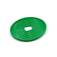 4pcs Electric Toothbrush Charging Base PLA Protective Pads, 3D Printed Toothbrush Drainage Mat, Bathroom Countertop Waterproof Non-Slip Electric Toothbrush Travel Protective Pad - Multicolor - View 12