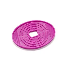 4pcs Electric Toothbrush Charging Base PLA Protective Pads, 3D Printed Toothbrush Drainage Mat, Bathroom Countertop Waterproof Non-Slip Electric Toothbrush Travel Protective Pad - Multicolor - View 9