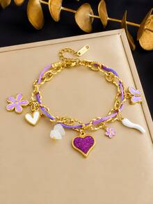 Clasp Style Charms - Multicolor - View 3