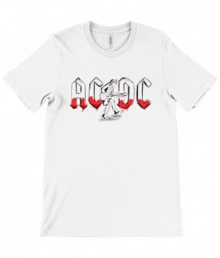 Mädchen Oster-Thema Kurzarm-T-Shirt mit Happy-Easter-Cartoon-Hasen-Muster, modisches Casual-Fit Top.Lokal - Weiss - Übersicht 1