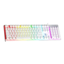 AULA S3005 Mechanical Feel Keyboard, 104-Key Layout, RGB Backlit, USB Wired, Single Keyboard For Mouse, PC, Laptop, Office, Mac - View 2