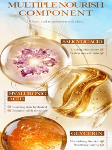 Turmeric Salicylic Acid Hydrating Facial Toner Pads, Deep Moisturizing Gentle Exfoliating Cleansing Pads, Soothing Pore Clarifying Portable Travel-Friendly Daily Skincare For All Skin Types - Turmeric - View 5
