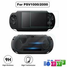 1Pack Screen Protector For PS PSV 1000 Front Tempered Glass +Back Clear Full Protective Film For PSV 2000 Handheld Bubble Free Easy Install Scratch Resistant Full Coverage Protective Film For Retro Gaming Handheld - View 2