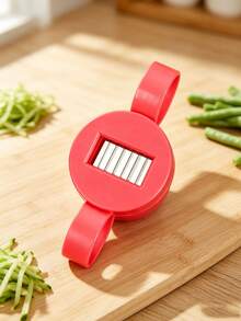 Multifunctional Bean Slicer, Hand Held Green Bean Shredder, Portable Kitchen Vegetable Cutter Tool, Quick String Bean Shredding Device, Easy To Use Household Prep Gadget For Green Beans, Peas, Long Beans, Labor Saving Kitchen Accessory - Multicolor - View 11