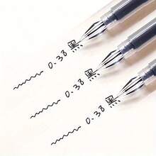 3pcs, 0.38mm, Quick-Dry Ink, Black/Blue/Red - Ideal Pens For Exams And Office, Fine Tip, Suitable For Writing, Back To School Essential - Multi-color Needle-tip Pen - View 14