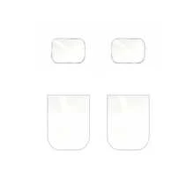 [4入組] 2片鏡頭+2片LCD螢幕保護貼，適用於 Osmo Pocket 4/3/2/1 相機，Osmo Pocket 配件，9H 硬度超清晰強化玻璃保護貼，全螢幕滿覆蓋 - 查看 6