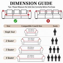 Premium Minimalist Jacquard Sofa Cover, Soft & Skin-Friendly, 360° Full Protection Elastic Sofa Slipcover, Includes Foam Fixing Strip For Enhanced Anti-Slip, Machine Washable - Light Gray - View 6
