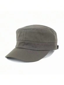 Gorra de béisbol con cordón y patrón de gofre para mujer, sombrero de sol de moda para protección solar en playa y viajes, adecuado para primavera & verano - tapa plana - Ver 16