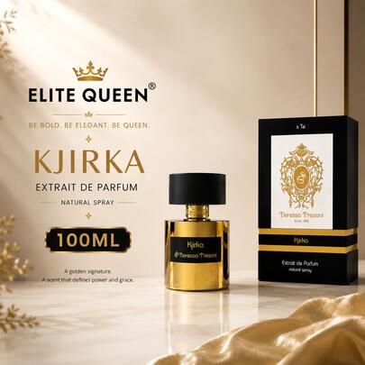 Lattafa Elite Queen Kifka Extrait De Parfum 100ML Luxury Long Lasting Floral Woody Musk Unisex Perfume