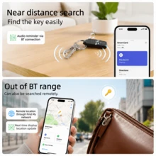 RSH Ultra‑Slim Bluetooth Smart Card Tracker, Compatible With Apple Find My, IP68 Waterproof & Dustproof, Wireless Charging Anti‑Lost Item Locator, Real-Time Accurate Positioning Wallet, Handbag, Suitcase - Multicolor - View 4