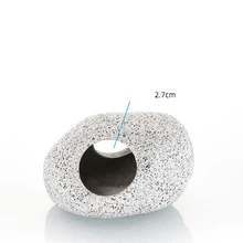 Aquarium Fish Tank Decor Purple Clay Ceramic Pot Shrimp House Cichlid Hiding Cave Breeding Pot Fish House Fish Nest - A - View 10