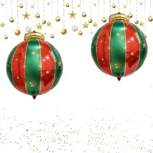 2pcs 27 Inch Large Christmas Theme Hanging Party Decoration Balloons - View 4