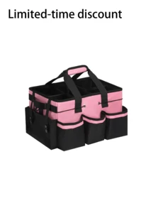 Large Capacity Outdoor Storage Bag, Camping Organizer Bag, Cleaning Tool Storage Bag, Multi-Function Storage Bag, Crossbody Handheld Portable Cleaning Tool Waist Bag, Outdoor Miscellaneous Storage Bag - Multicolor - View 16