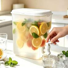 2.8L Beverage Dispenser With Key, High Temperature Resistant, Cold Drink Bucket, Juice Dispenser, Pitcher For Restaurant, Large Storage Containers - 查看 8