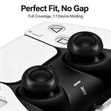 أغطية استبدال وحدة تحكم PS FIVE أغطية عصا التحكم في الألعاب أغطية عصا الإبهام أغطية إصلاح الأزرار أغطية استبدال رأس الفطر PSfive - مشاهدة 3