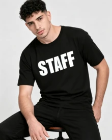 Men T-Shirts - Black - View 3