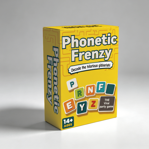 Phonetic Frenzy Homophone Guessing Card Game | Friends Party Boredom Relief Tool | Family Interactive Game | Fun Guessing Challenge Game | Creative Gift Recommendation