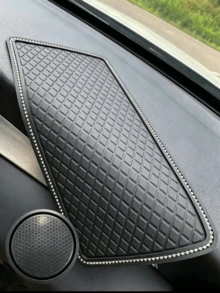 Universal Anti-Slip Car Dashboard Mat, Non-Slip Silicone Gel Car Dashboard Storage Pad, Heat-Resistant Sticky Anti-Slip Pad, Suitable For Phone, Fashion Glasses, Keys, Coins, Small Accessories, Car Interior Accessories - A - View 8