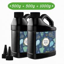 500g/1000g 大容量 UV 樹脂 - 高品質 | 快乾、高 CP 值、耐刮 | UV 樹脂 | 適合兒童與成人 | 大型 DIY 藝術項目與模具 - 青檸色 - 查看 4