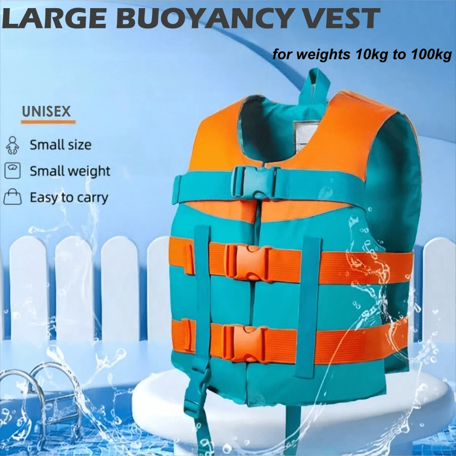 可調節救生衣 適合10KG-100KG,泡沫浮力背心,高浮力救生衣,救生衣,船用救生衣 男女通用 成人與青少年 >75N 適用於划船、釣魚、漂流與水上運動,防洪設備,划船設備 | 時尚救生衣 | 成人救生衣 - 橘色 - 查看 1