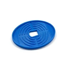 4pcs Electric Toothbrush Charging Base PLA Protective Pads, 3D Printed Toothbrush Drainage Mat, Bathroom Countertop Waterproof Non-Slip Electric Toothbrush Travel Protective Pad - Multicolor - View 16