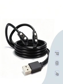 2-Pin 2.5mm Pitch One-To-Two Magnetic Charging Cable Universal Smart Earphone/Juice Cup Dual-Head Charger - View 5
