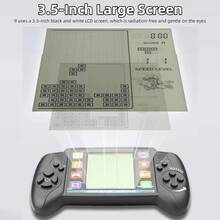 3pcs Pocket Handheld Game Console 3.5 Inch LCD Portable Game Player Built-In 23+26 Games - Multicolor - View 1