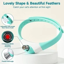 Automatic Laser Cat Teaser Collar Pet Toy Hands-Free Wearable Laser Toy For Indoor Cat Interaction And Boredom Relief Pet Supplies - View 7